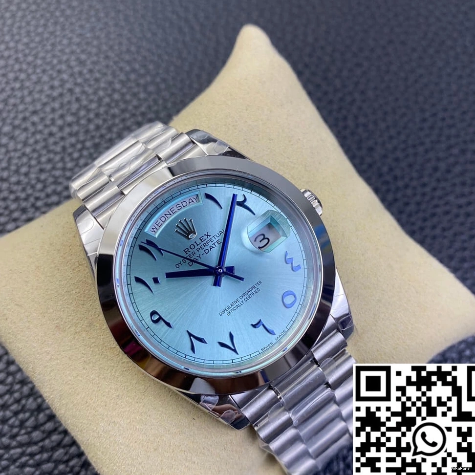Day Stainless Rolex Dial Steel Ice Middle East Blue BP Factory Customization Date 0423